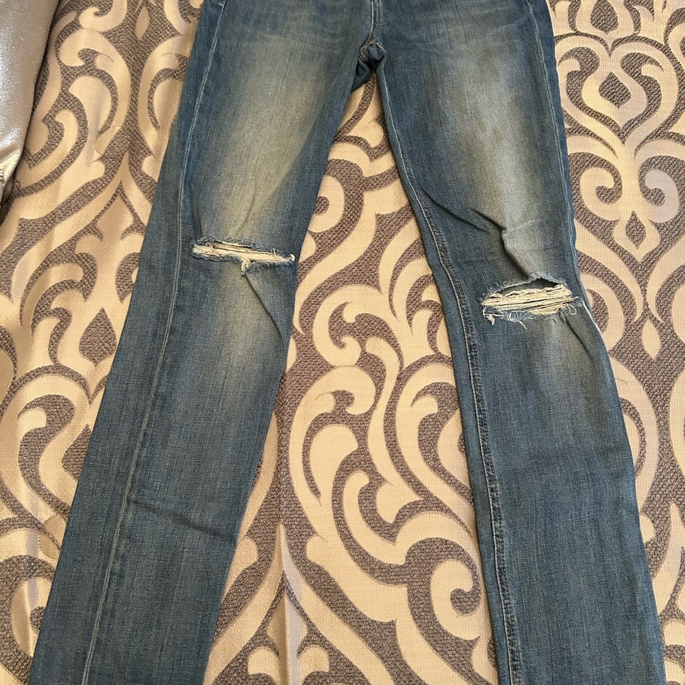 Joe jeans Distressed Blue Jeans 25